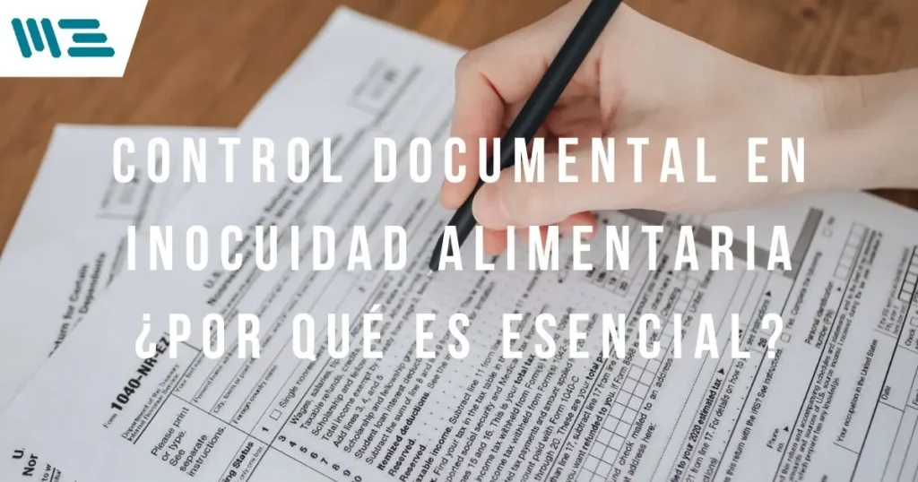 Control documental Inocuidad alimentaria