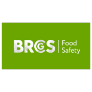 Logotipo oficial de BRCGS Food Safety, estándar global reconocido por GFSI para certificación en seguridad alimentaria.